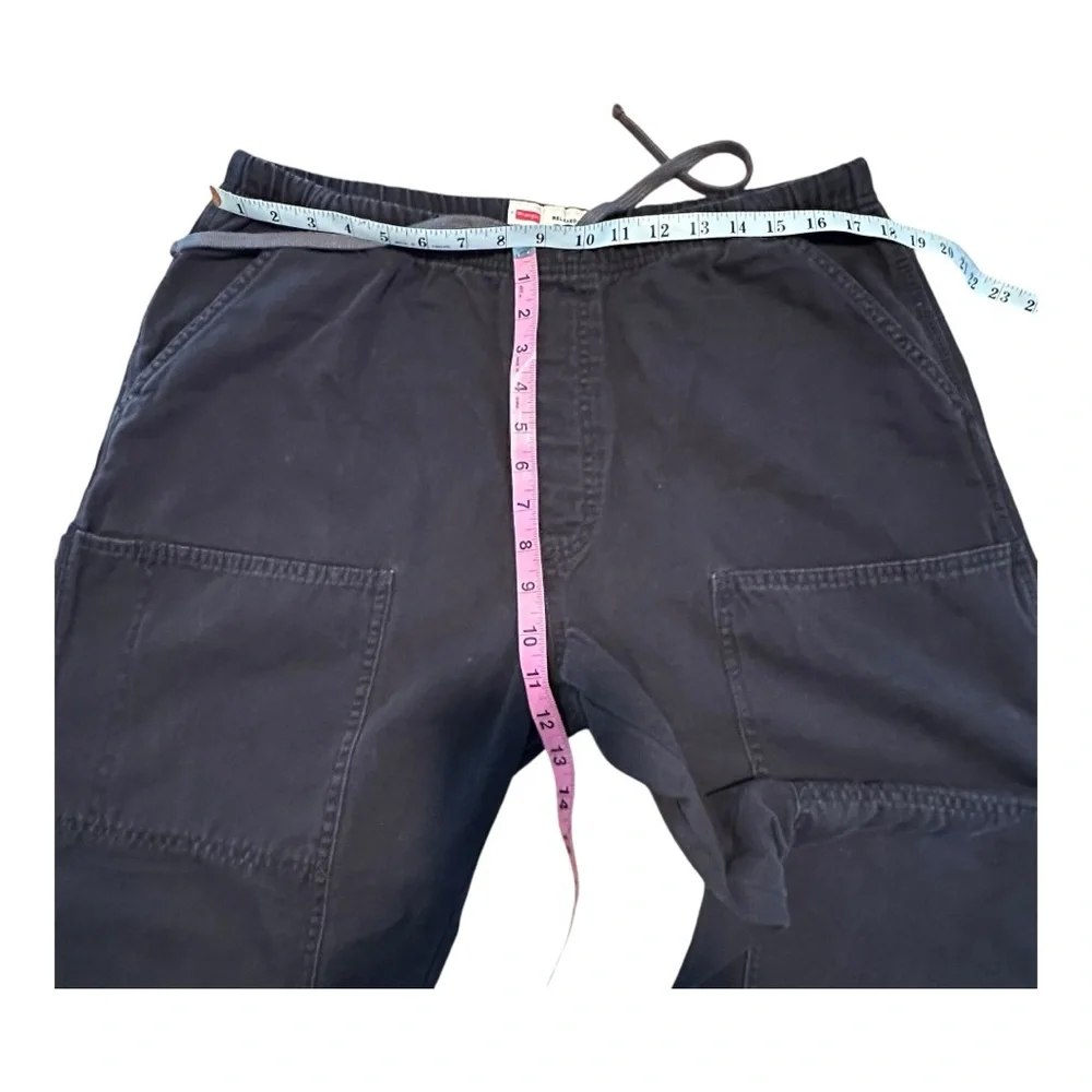 Wrangler Relaxed Fit Black Utility Cargo Pants L 36-38 Cotton‎ Workwear Outdoor